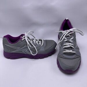 Reebok Southrange Running Shoes Womens 9 Gray Pink White Sneakers